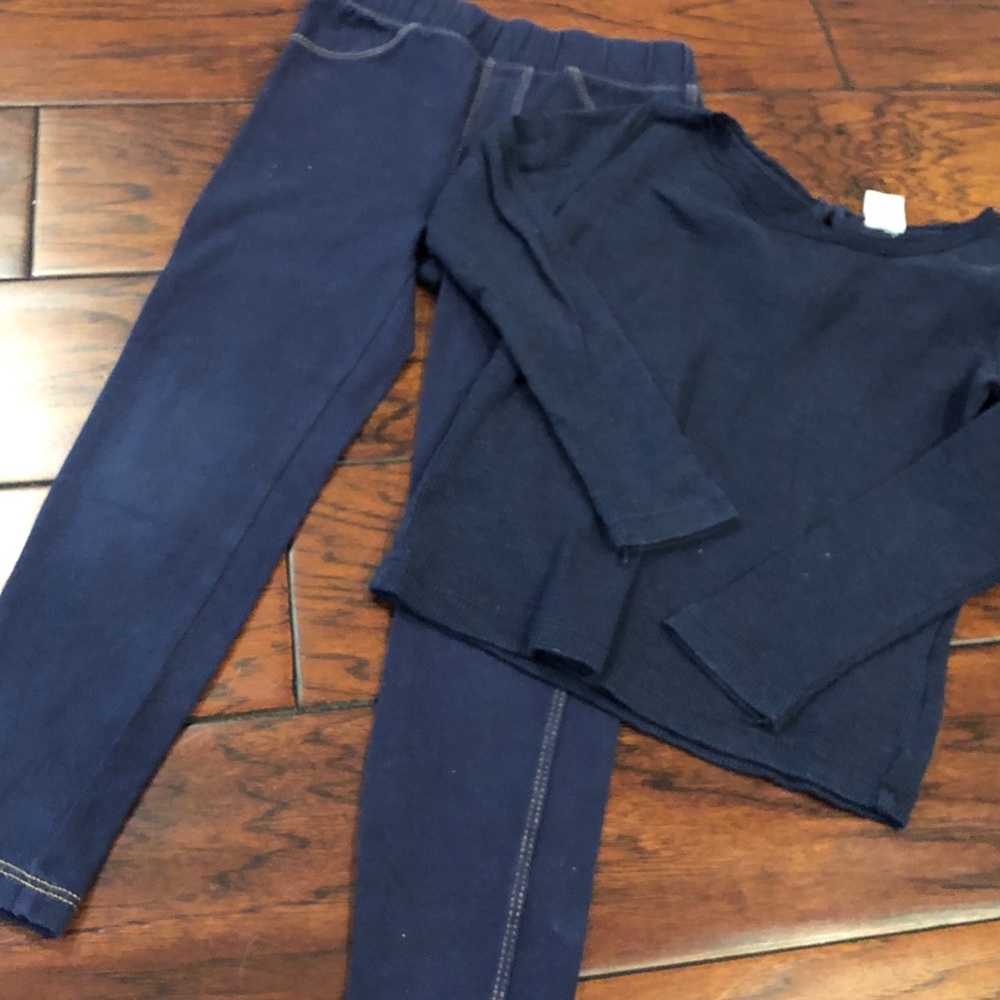 Gap Bundle x2 — Girls leggings and Shirt, sz 4T